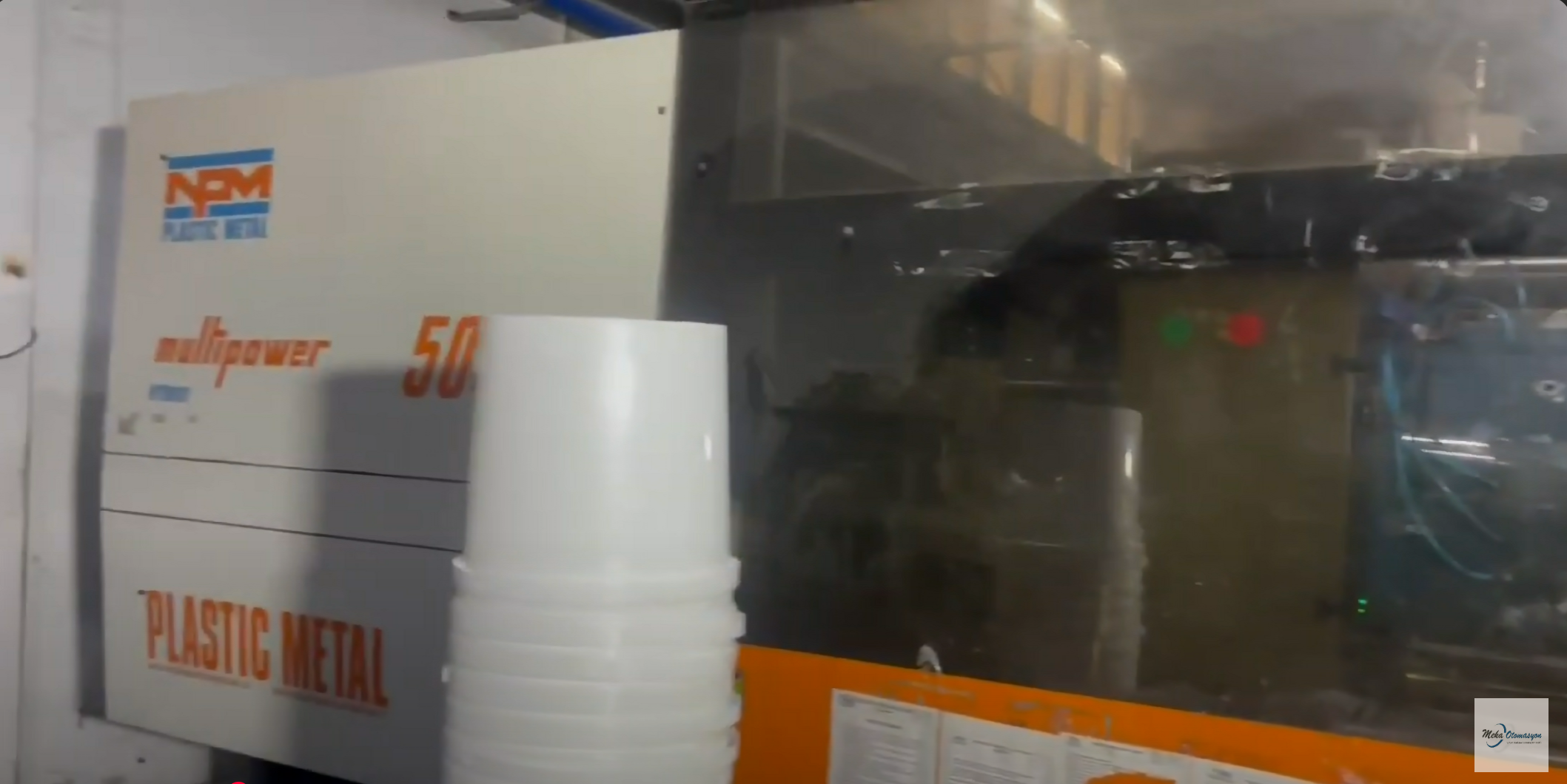 NPM Plastic Metal 500 Ton Makina PLC Uygulamamız
